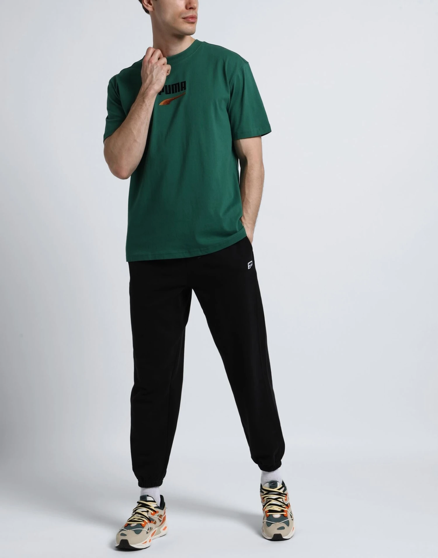 PUMA DOWNTOWN Sweatpants TR Black Men‘s Casual Pants 2 PUMA DOWNTOWN Sweatpants TR Black Men‘s Casual Pants - Image 2