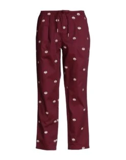 ADIDAS ORIGINALS Graphics Archive Chino Burgundy Men‘s Casual Pants