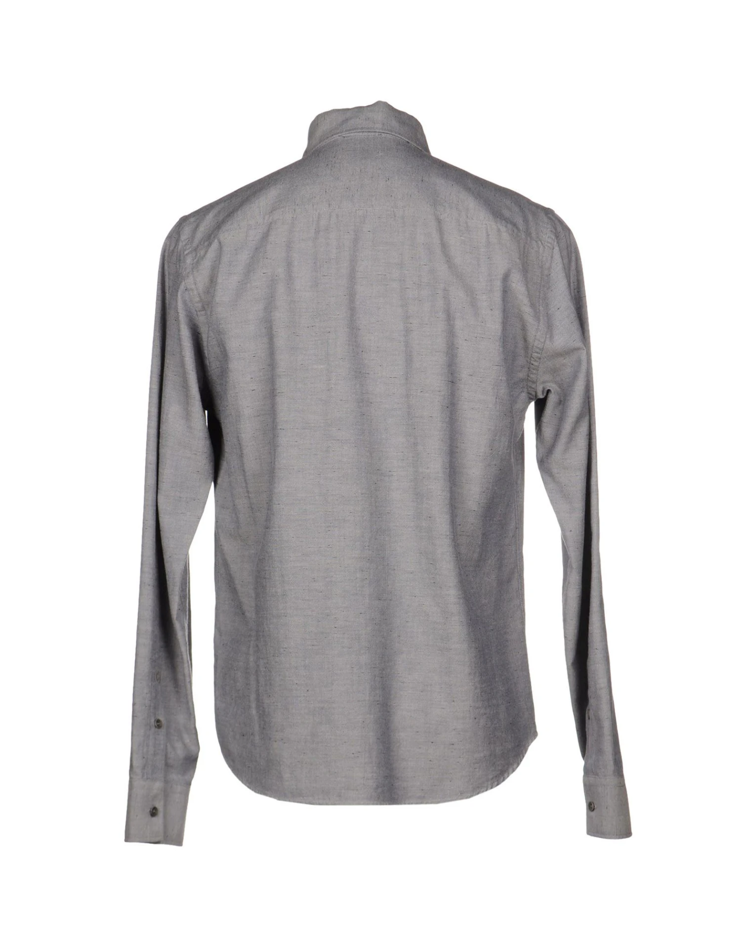 BYBLOS Light Grey Men‘s Solid Color Shirt 2 BYBLOS Light Grey Men‘s Solid Color Shirt - Image 2