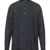 ALTEA Black Men‘s Linen Shirt