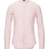 EMPORIO ARMANI Pink Men‘s Patterned Shirt