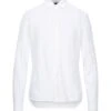 FRESCOBOL CARIOCA White Men‘s Solid Color Shirt