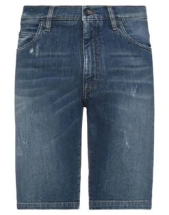 DOLCE & GABBANA Blue Men‘s Denim Shorts