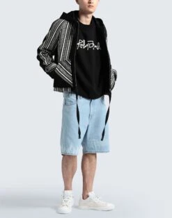 PAS DE MER HOT AS HELL SHORTS Blue Men‘s Denim Shorts -The Everyday Outfit 42840127wu 14 e