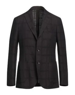 LARDINI Steel Grey Men‘s Blazer