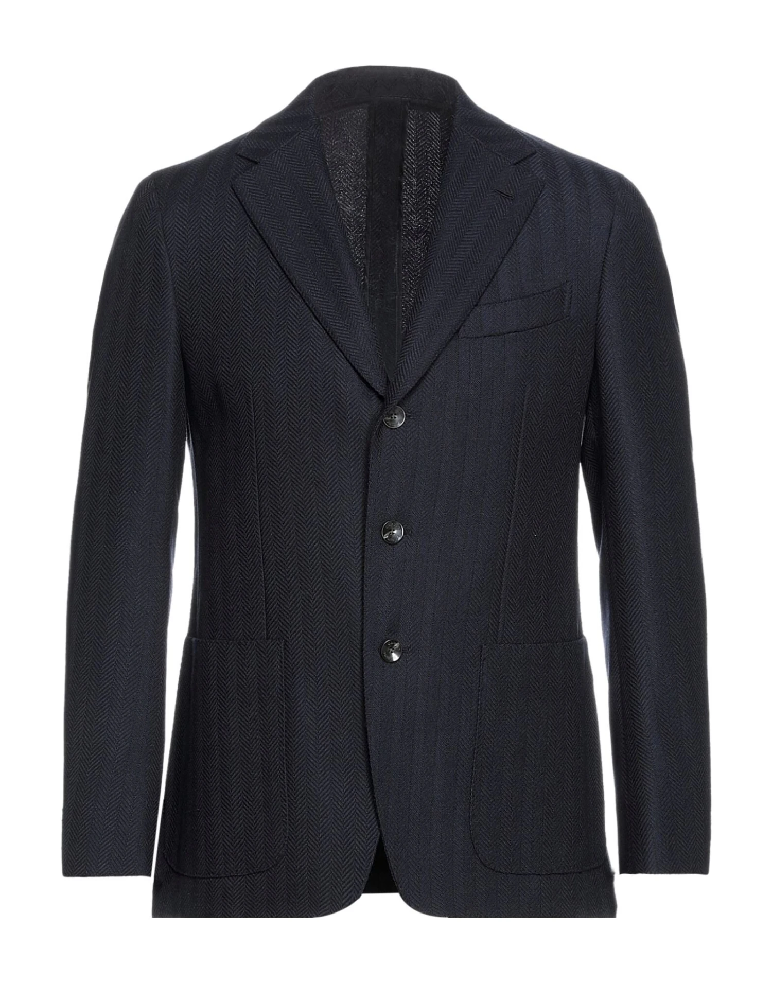 CARUSO Midnight Blue Men‘s Blazer 1 CARUSO Midnight Blue Men‘s Blazer