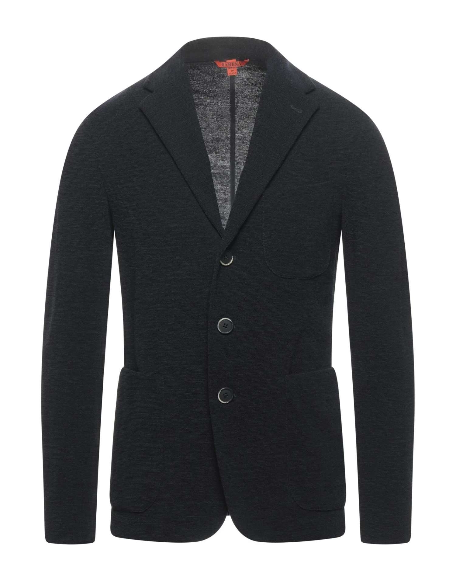 BARENA Midnight Blue Men‘s Blazer 1 BARENA Midnight Blue Men‘s Blazer
