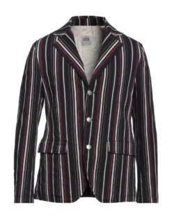MANUEL RITZ Midnight Blue Men‘s Blazer