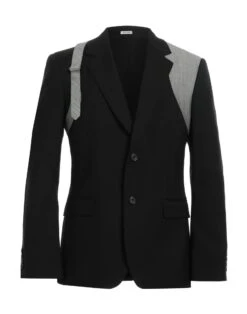 ALEXANDER MCQUEEN Black Men‘s Blazer