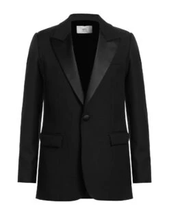 AMI ALEXANDRE MATTIUSSI Black Menās Blazer