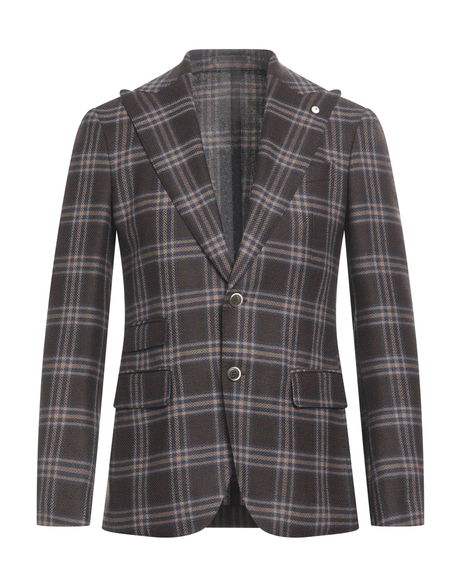 L.B.M. 1911 Brown Men‘s Blazer 1 L.B.M. 1911 Brown Men‘s Blazer