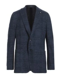 LARDINI Midnight Blue Men‘s Blazer