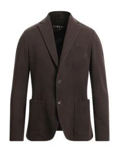 CIRCOLO 1901 Dark Brown Men‘s Blazer