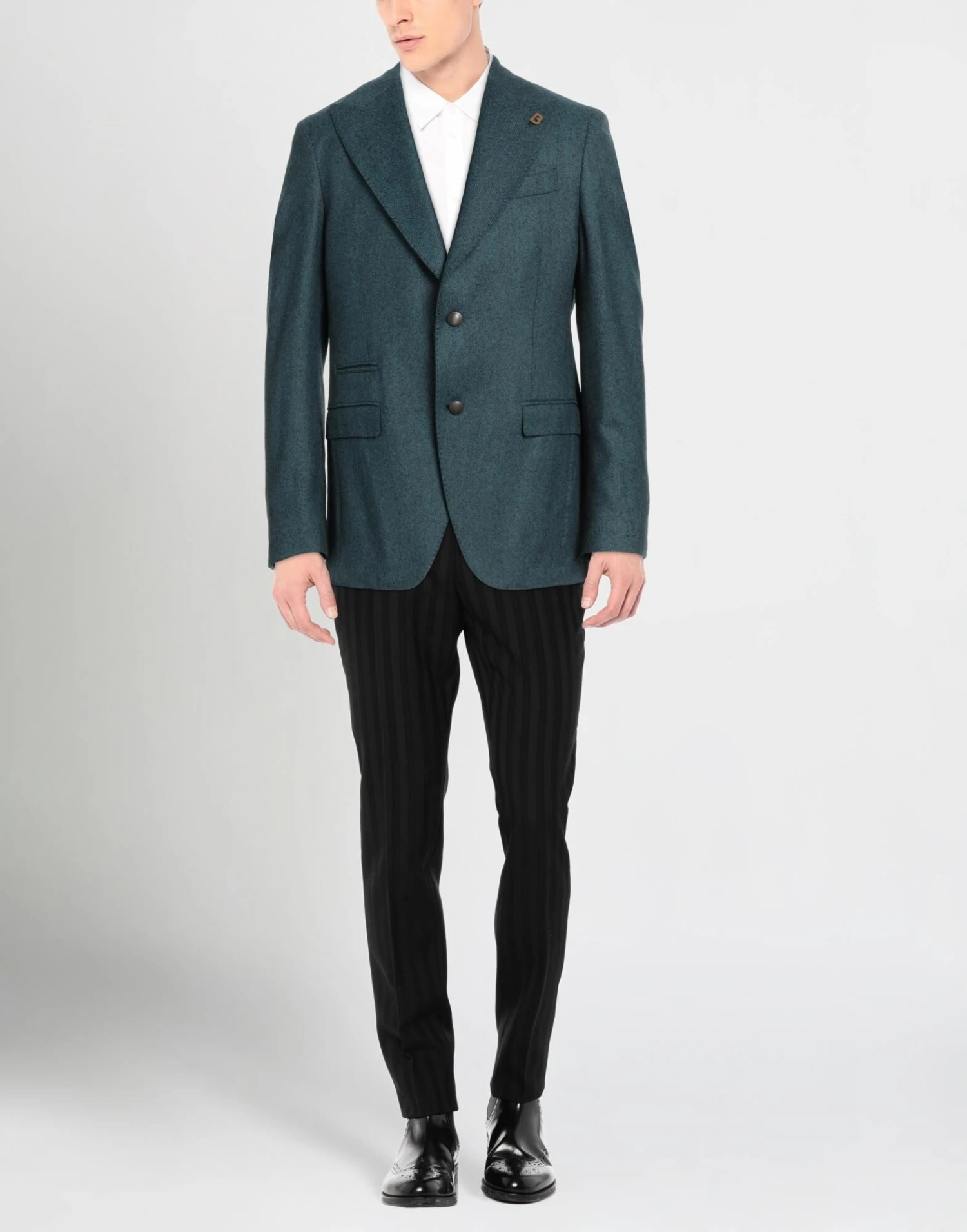BRERAS Milano Deep Jade Men‘s Blazer 2 BRERAS Milano Deep Jade Men‘s Blazer - Image 2